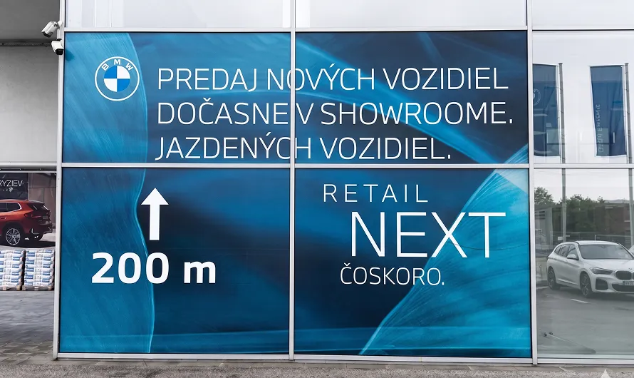 Reklamné polepovanie vozidiel BMW- Wrapstyle Trenčín