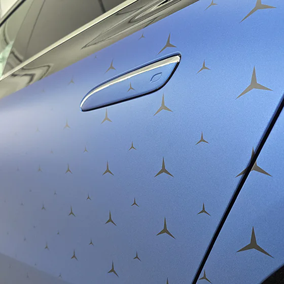 Grafický dizajn pre Mercedes-Benz zblízka - Wrapstyle Trenčín