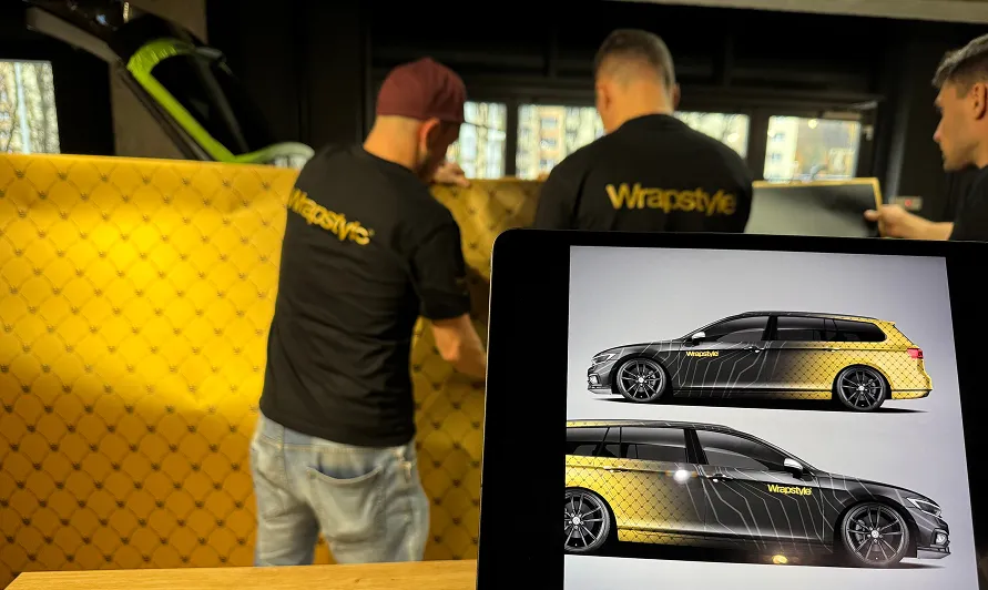 Nálepky s grafickým dizajnom na auto - Wrapstyle Trenčín