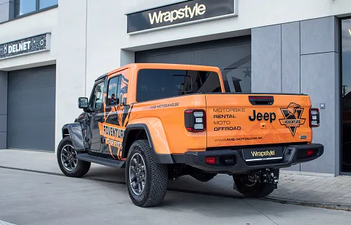 Grafický dizajn pre Jeep 1 - Wrapstyle Trenčín