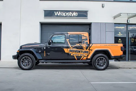 Grafický dizajn pre Jeep 2 - Wrapstyle Trenčín