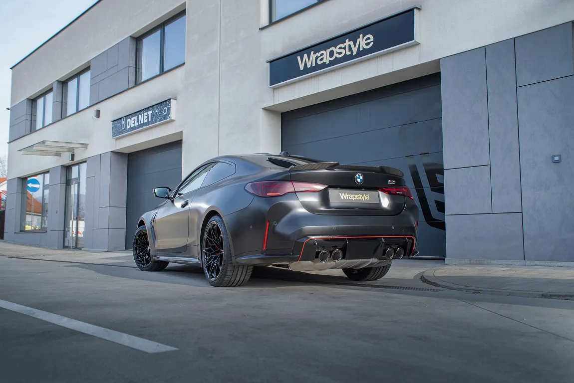 Lepenie fólie PPF na BMW - Wrapstyle Trenčín