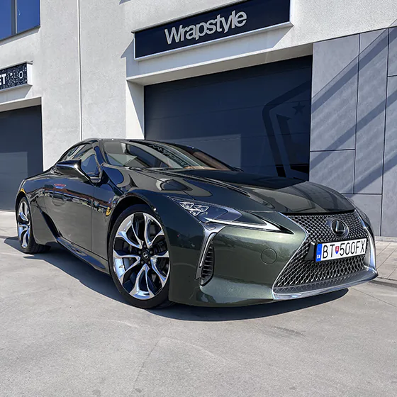 Lepenie fólie PPF na Lexus - Wrapstyle Trenčín